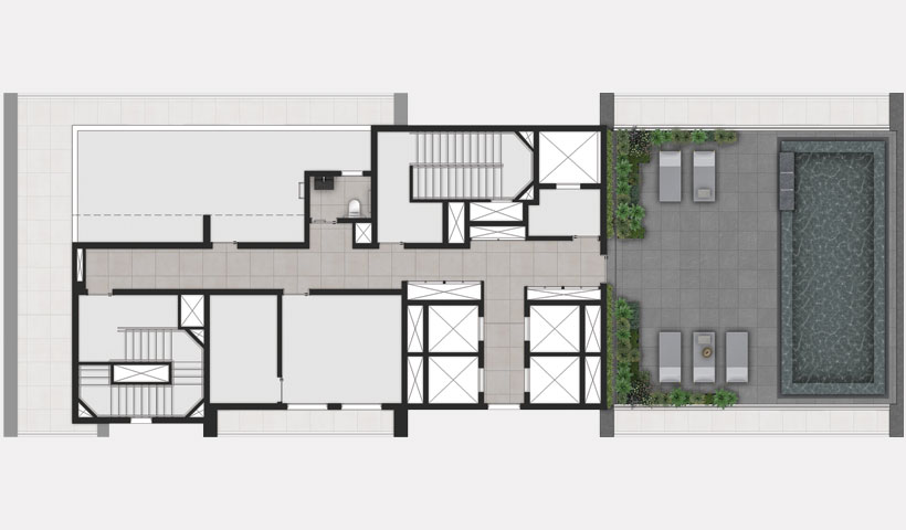ID Jauperi – implantação do lazer 15º andar