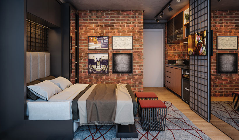 ID Lisboa - Living do Studio Residencial