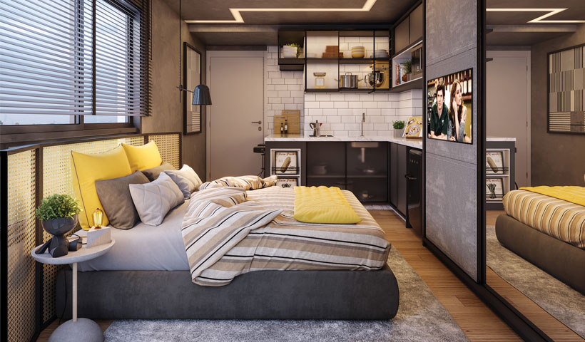 ID Lisboa - Living do Studio Residencial