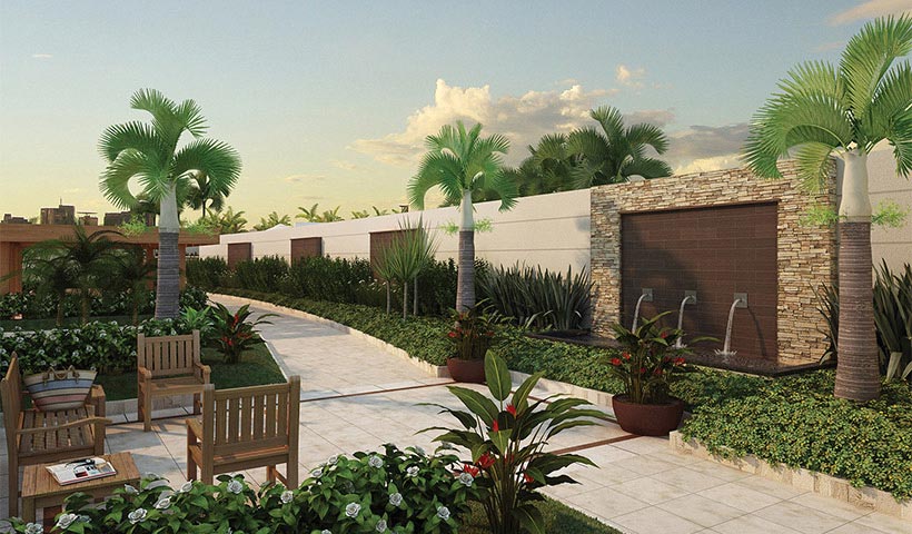 In Design Residence – Praça de entrada