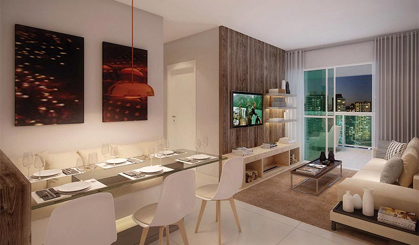 In Design Liberdade – Living de 70 m²