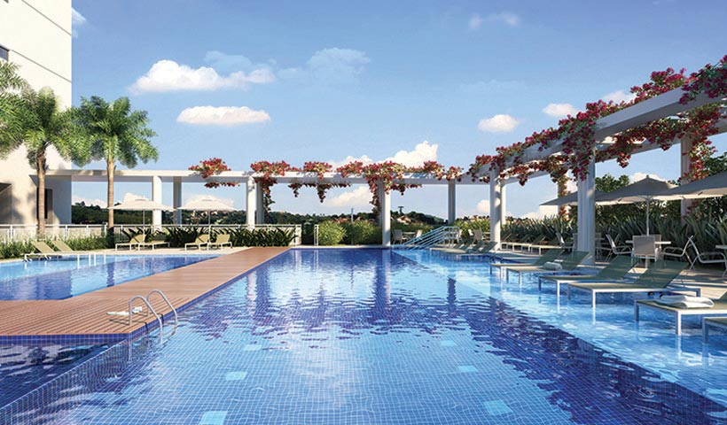 Jardins do Brasil Abrolhos – Piscina adulto de 20 m