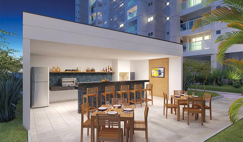 Jardins do Brasil Atlântica – Churrasqueira