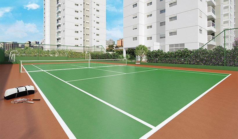 Jardins do Brasil Atlântica – Quadra de tênis
