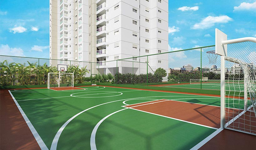 Jardins do Brasil Atlântica – Quadra recreativa