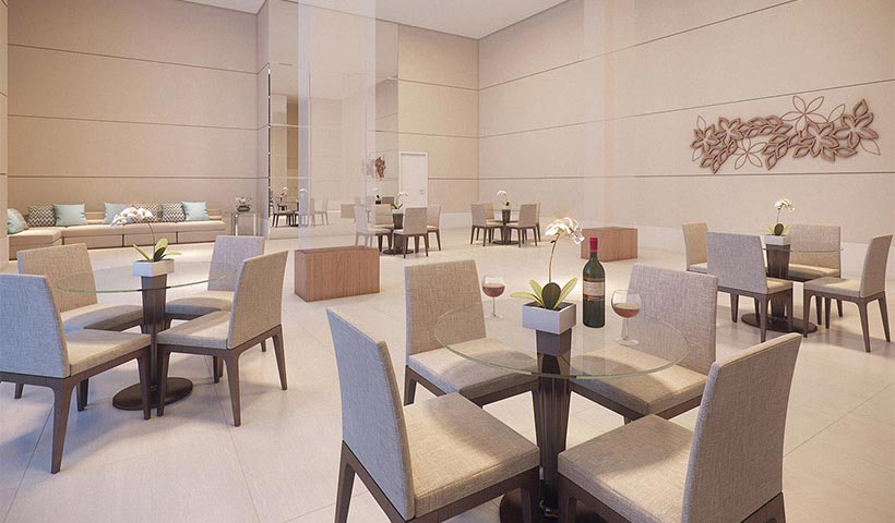 Jardins do Brasil Atlântica – Salão de festas adulto