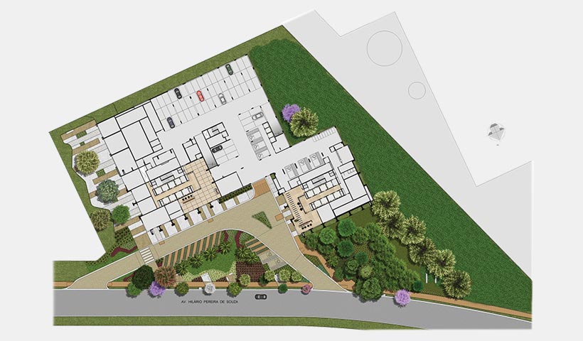 Jardins do Brasil Empresarial – Implantação