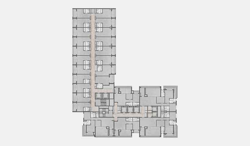 Jota Vila Mariana – Implantação do Lazer Residencial - 28º pav.