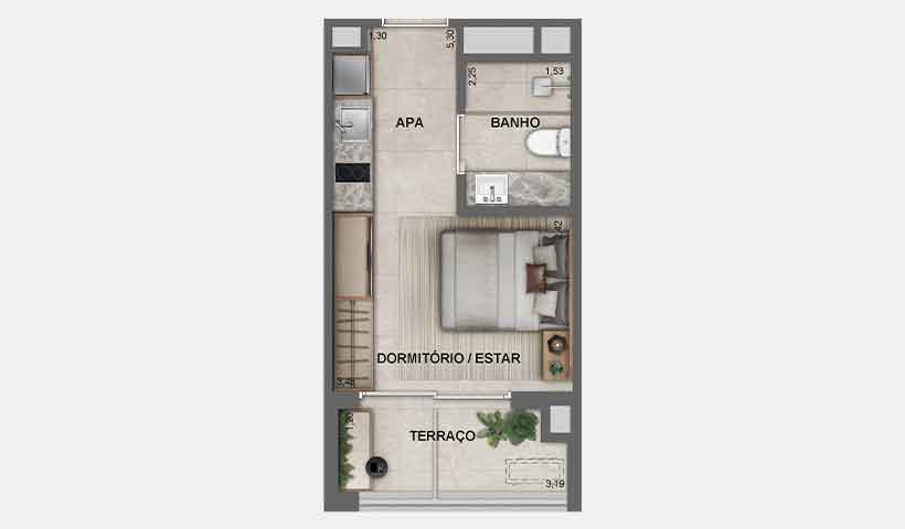 Jota Vila Mariana – Planta nr