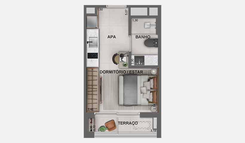 Jota Vila Mariana – Planta Studio