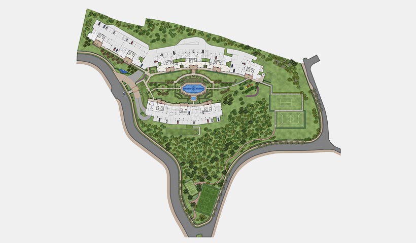 Le Premier Campos do Jordão – Implantação