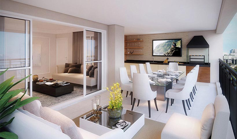 Le Premier Moema – Terraço de 172 m²