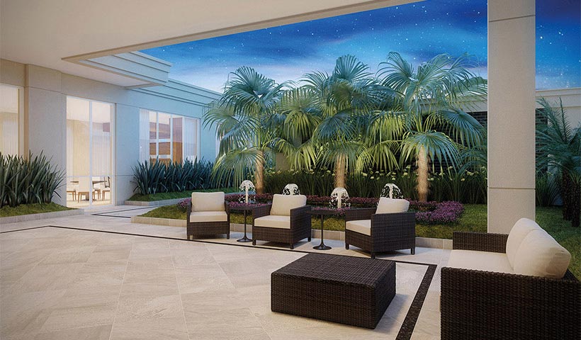 Le Premier Moema – Lounge de entrada