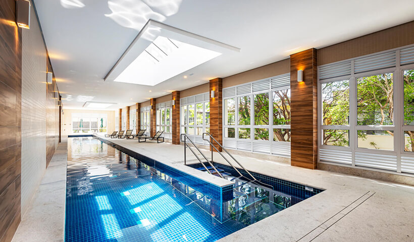 Le Premier Moema - Piscina Coberta Aquecida com Raia De 25 m