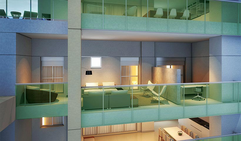 Le Premier Paraíso – Terraço cobertura duplex