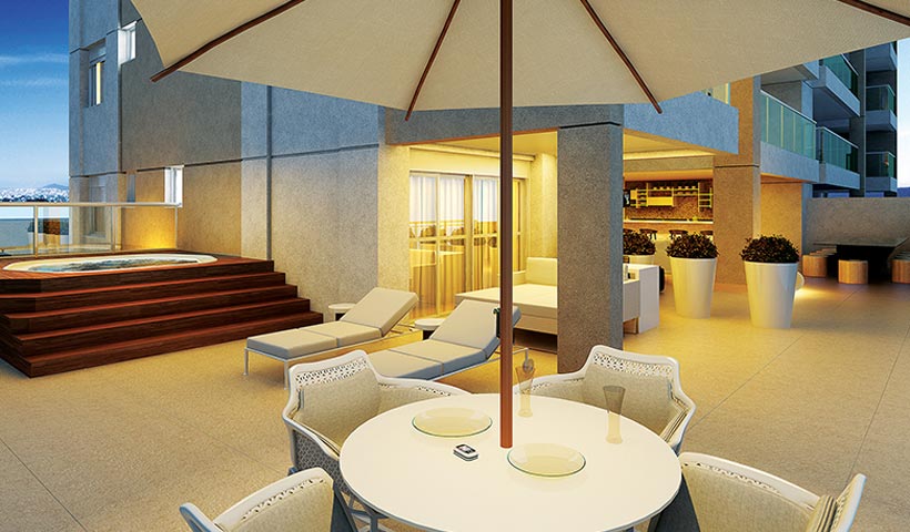 Le Premier Paraíso – Terraço de 394 m²