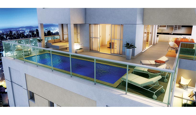 Le Premier Paraíso – Cobertura duplex