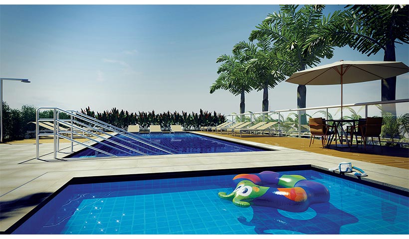 Le Premier Paraíso – Piscina infantil