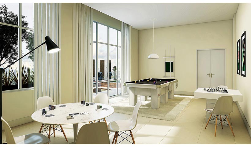 Le Premier Paraíso – Salão de jogos