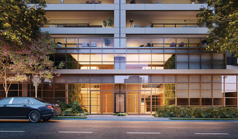 Pátrio Ibirapuera - Perspectiva Ilustrada do Acesso Social