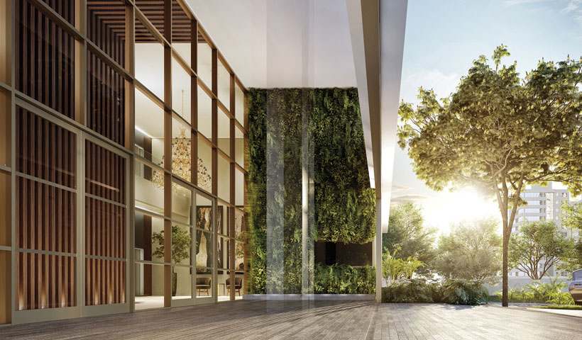 Pátrio Ibirapuera - Perspectiva Ilustrada do Acesso Social