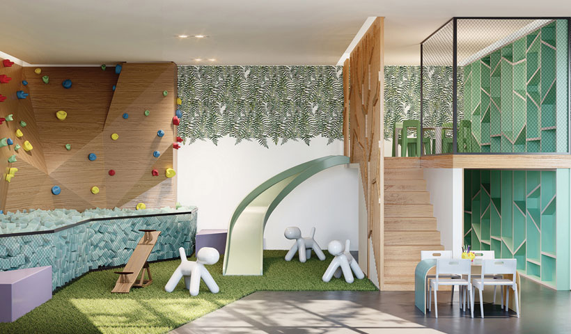 Pátrio Ibirapuera - Perspectiva Ilustrada da Brinquedoteca