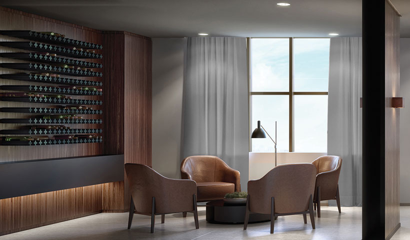 Pátrio Ibirapuera - Perspectiva Ilustrada do Wine Bar