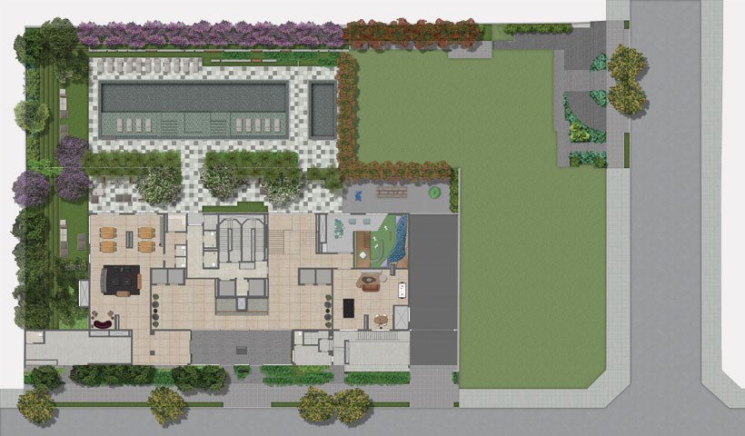 Pátrio Ibirapuera - Implantação Térreo