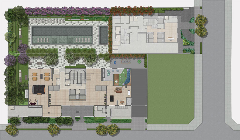 Pátrio Ibirapuera - Implantação Térreo