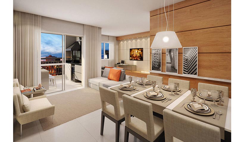 Prime House Parque Bussocaba – Living de 70 m²