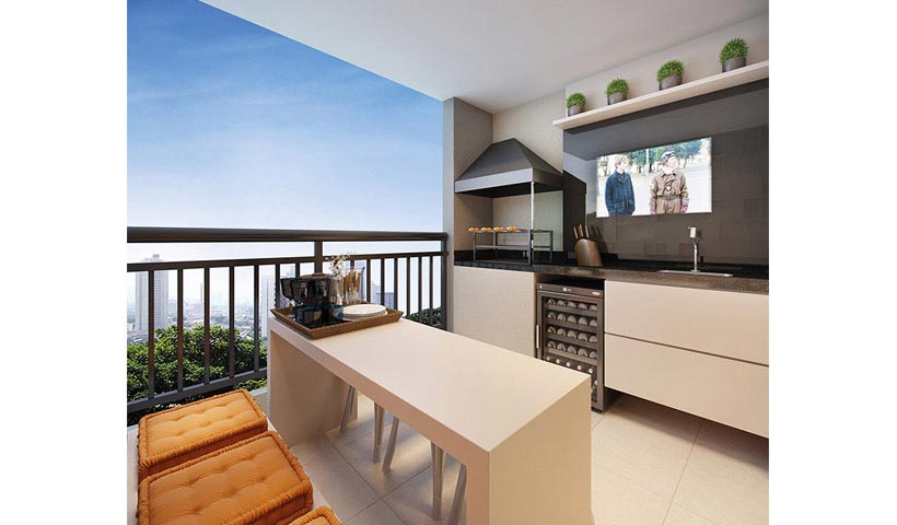 Prime House Parque Bussocaba – Terraço de 70 m²