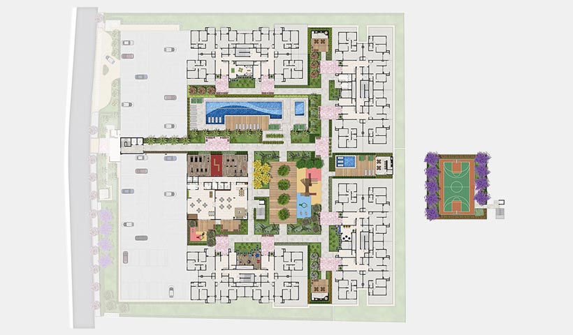 Prime House Parque Bussocaba – Implantação