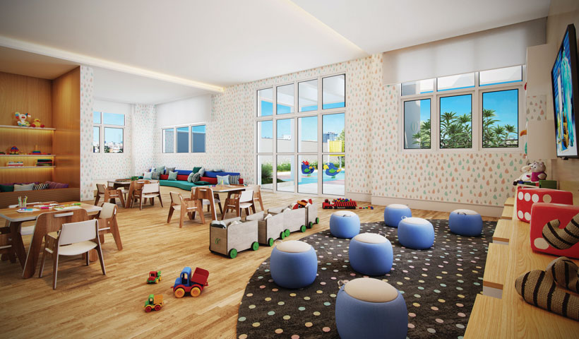 Reserva JB - Brinquedoteca - Torre Sky View