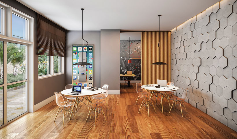 Reserva JB - Sala de Estudos - Torre Royal Park