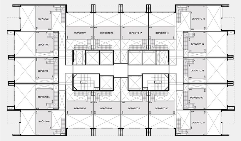 Trend Paulista – Planta jirau superior