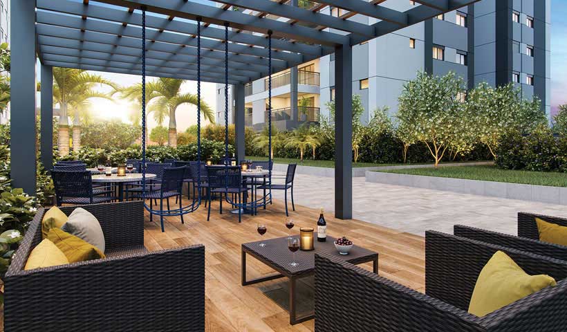 Emerald - Estar Pergolado