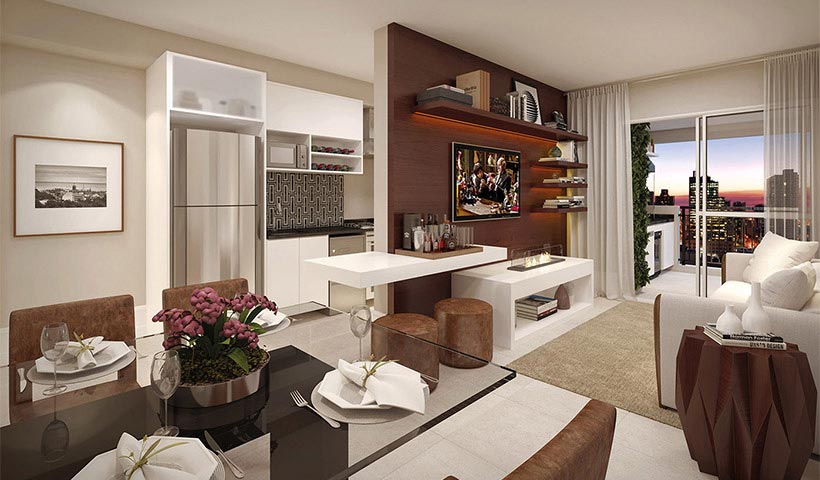 Up Home Vila Mascote - Living