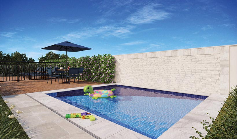 Up Home Vila Mascote – Piscina infantil