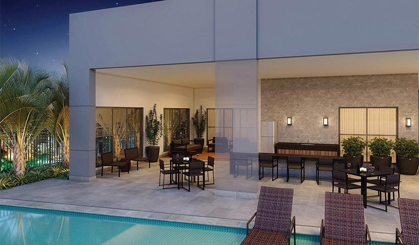 Verace Brooklin – Lounge bar piscina