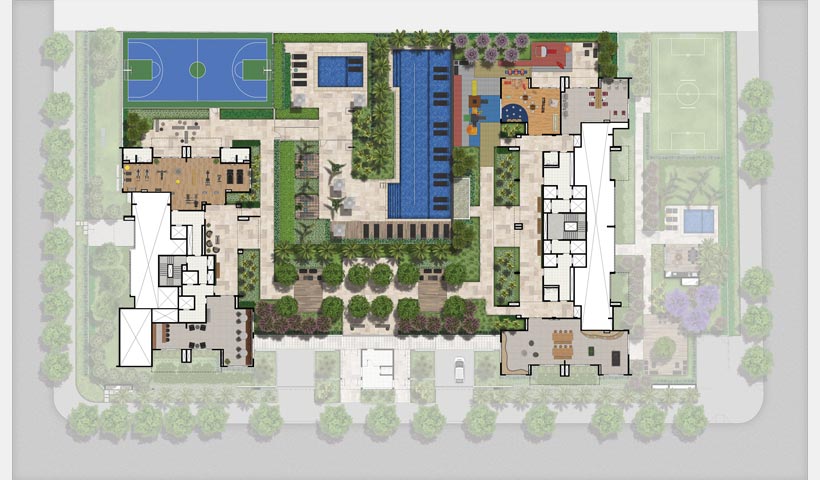 Vértiz Vila Mascote – Implantação superior