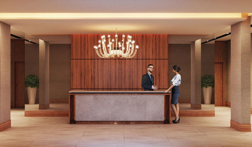 Vértiz - Hall de entrada