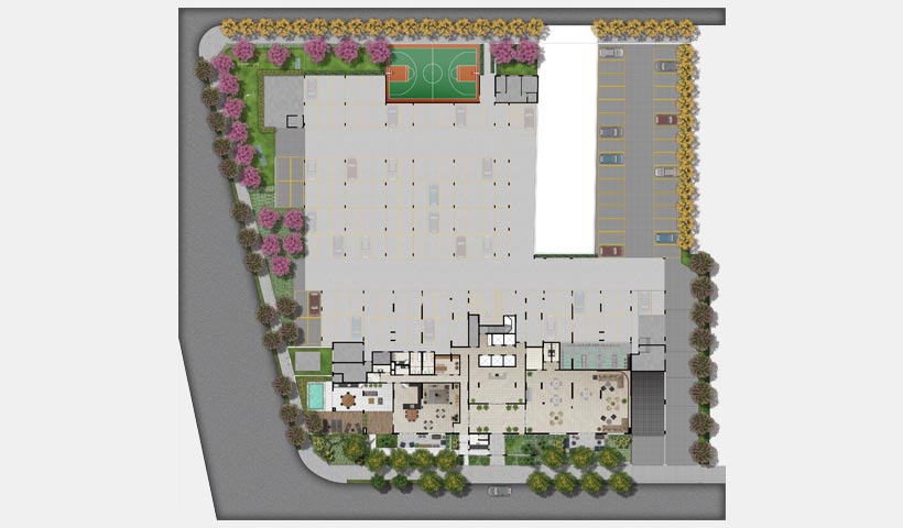 Vértiz - Implantação térreo