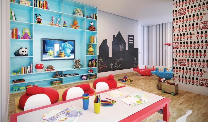 Vivid Perdizes – Perspectiva Ilustrada da Brinquedoteca