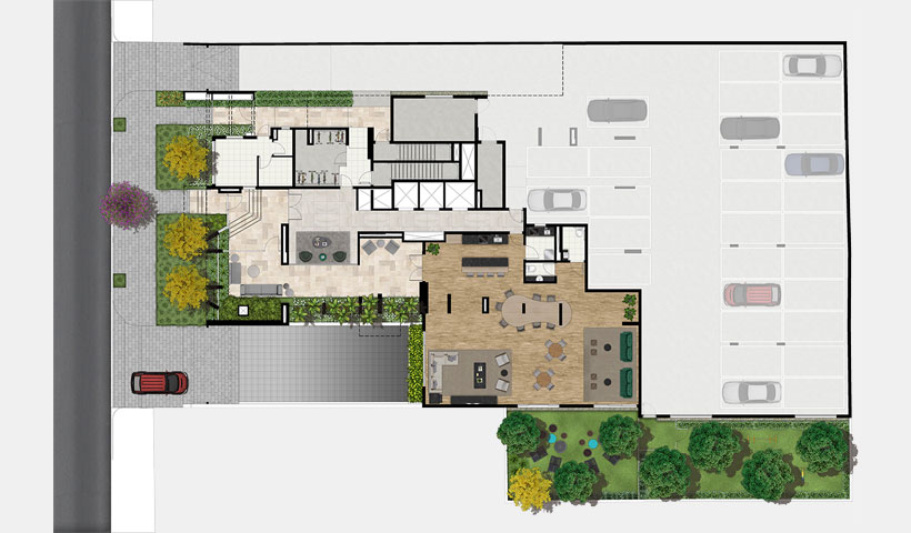 Vivid Perdizes – Implantação Térreo