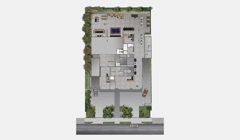Z. Cotovia – Implantação térreo
