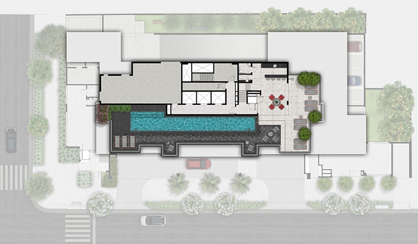 Z Ibirapuera – Implantação Lazer Rooftop