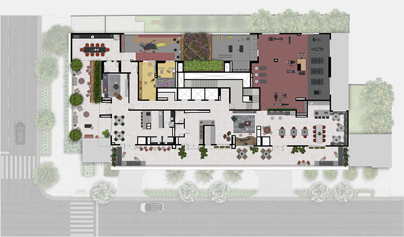 Z Ibirapuera – Implantação Lazer