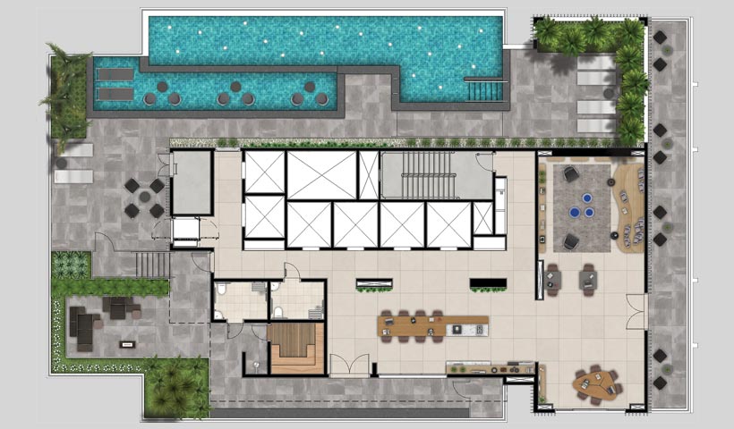 Z. Pinheiros – Implantação cobertura