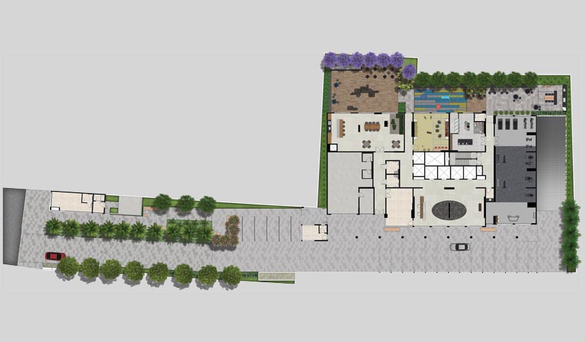 Z. Pinheiros – Implantação térreo